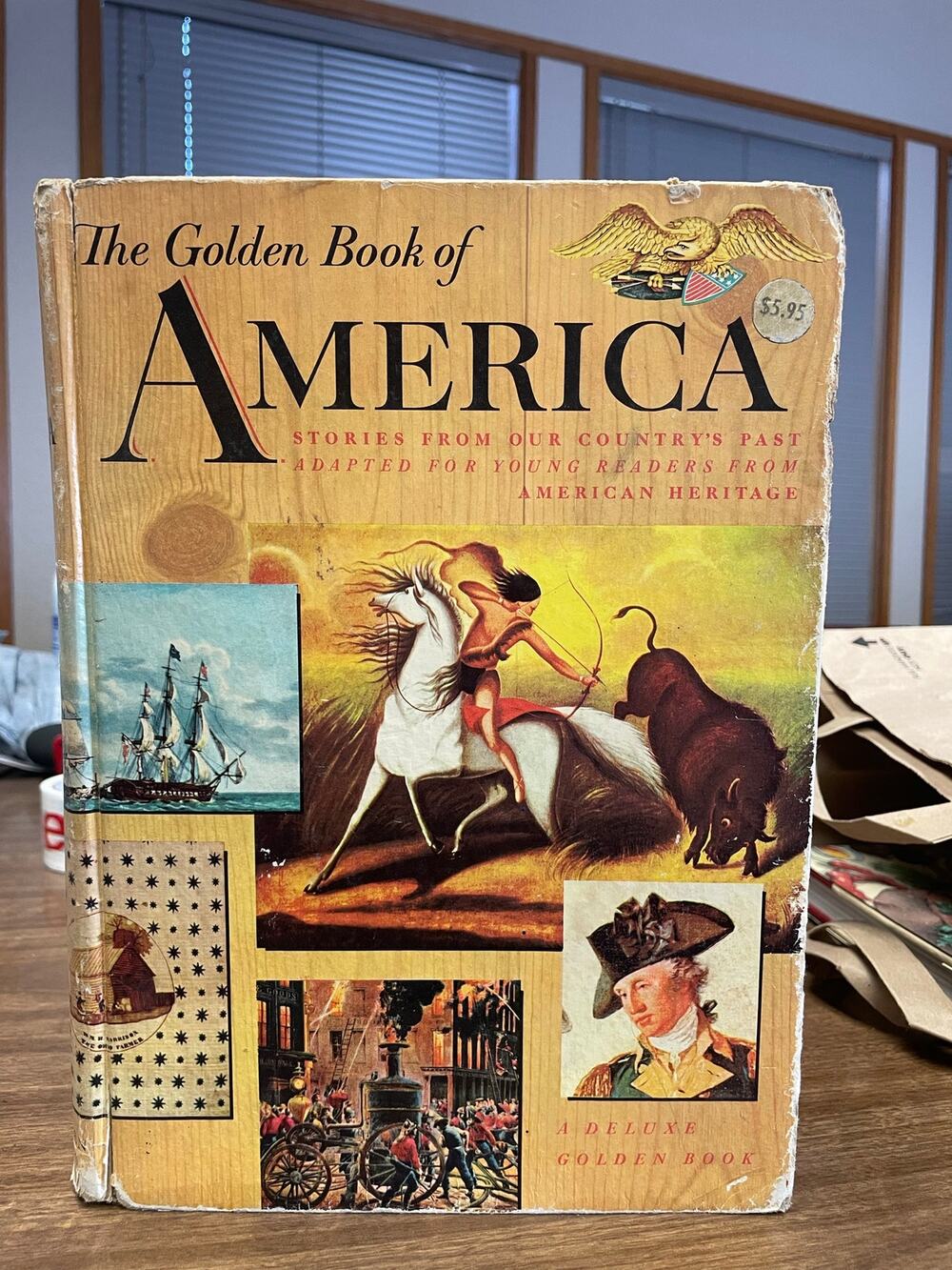 Golden Book of America 1967 HC American Heritage Bruce Catton History Book